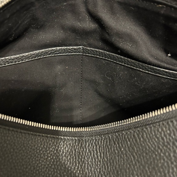 The Horse “Lottie” Black Leather Shoulder Bag - Picture 8 of 11